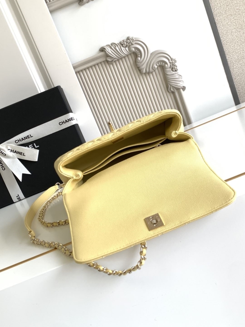 Ch**el top handle bags